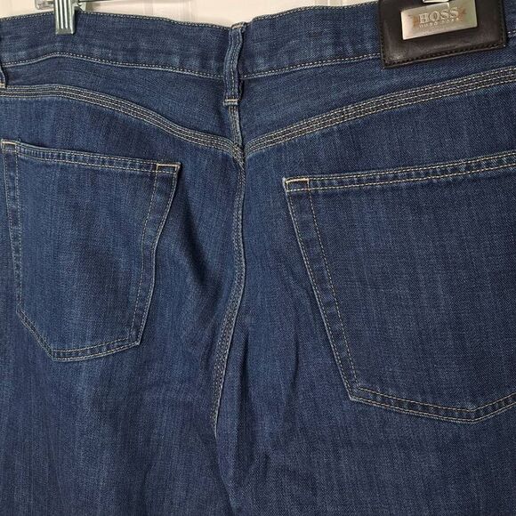 Boss Hugo Boss Alabama Men's Blue Denim Jeans size 38 x 30 - Picture 8 of 11